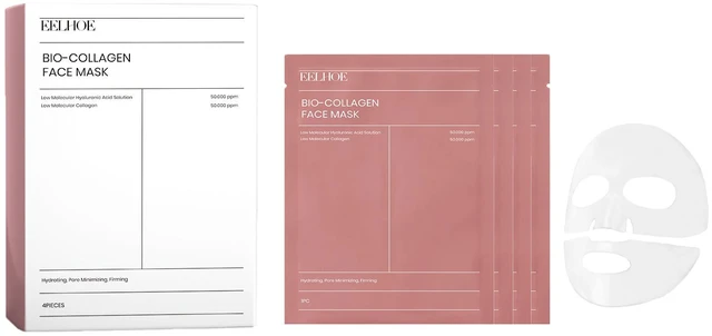 Alt view image 7 of 7 - Moisturizing & Skin Softening Care, Boxed Collagen Face Mask - Hydrating