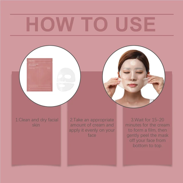 Alt view image 6 of 7 - Moisturizing & Skin Softening Care, Boxed Collagen Face Mask - Hydrating