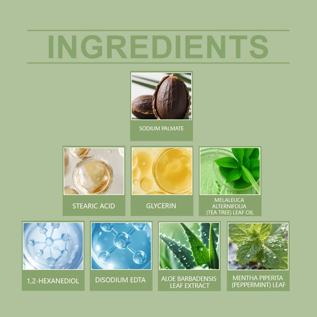 Alt view image 4 of 5 - Refreshing & Non-Tightening Skin Care Bar, Tea Tree Oil Face Soap - Gentle Deep Cleansing
