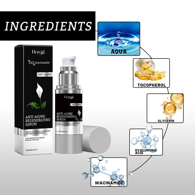 Alt view image 5 of 7 - Anti-Wrinkle Essence Water Rehydration Repair Skin Barrier Elastic Moisturizing Compact Whitening Facial Fading Color Spots Fine lines