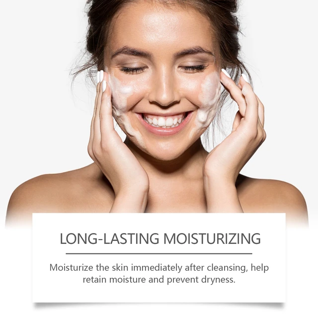 Alt view image 4 of 7 - Dual-Action Hydrating Face Wash Gentle Deep Cleanser Refreshing & Moisturizing Skin Care