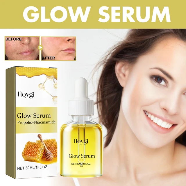 Alt view image 2 of 6 - Propolis Niacinamide Essence Hydrating Skin Brightening Cream Fades Dark Spots & Fine Lines
