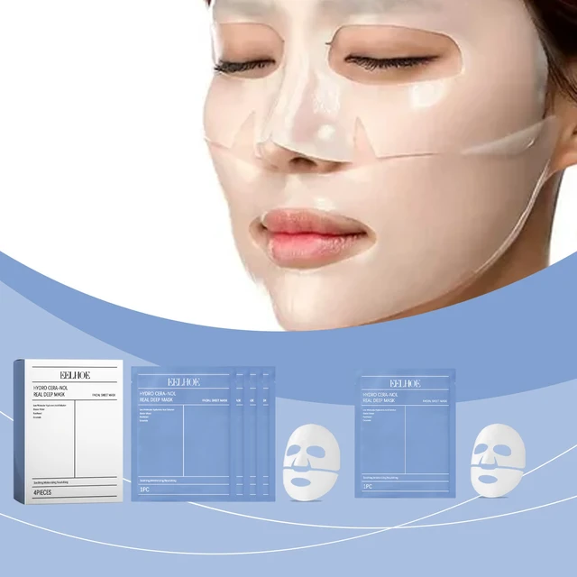 Alt view image 2 of 6 - Gentle Moisturizing Skin Softening Care Treatment, Intense Hydrating & Nourishing Facial Mask