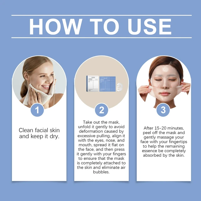 Alt view image 6 of 6 - Gentle Moisturizing Skin Softening Care Treatment, Intense Hydrating & Nourishing Facial Mask