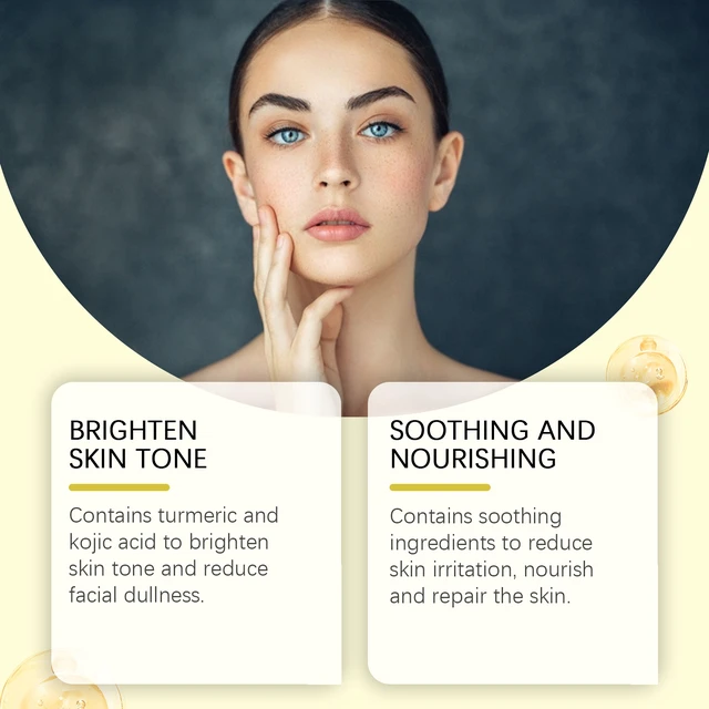 Alt view image 3 of 5 - and Radiance Enhancement, Hydration Boost, Skin Repair, Turmeric Cleansing Pads for Gentle Exfoliation