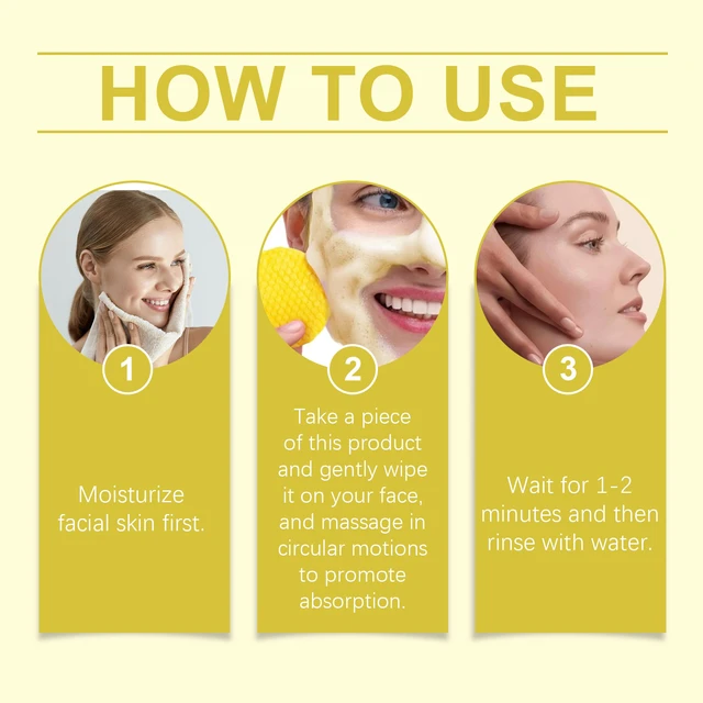 Alt view image 5 of 5 - and Radiance Enhancement, Hydration Boost, Skin Repair, Turmeric Cleansing Pads for Gentle Exfoliation