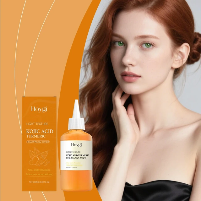 Main image of Non-Sticky Refreshing Facial Essence for Gentle Daily Skincare, Turmeric Hydrating Toner
