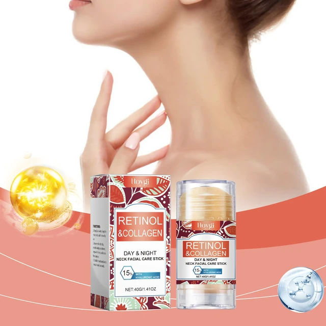 Alt view image 2 of 7 - Moisturizes & Tightens for Swan Neck Appearance, Hydrates, Reduces Neck Lines, Neck & Face Care Stick - Brightens Skin