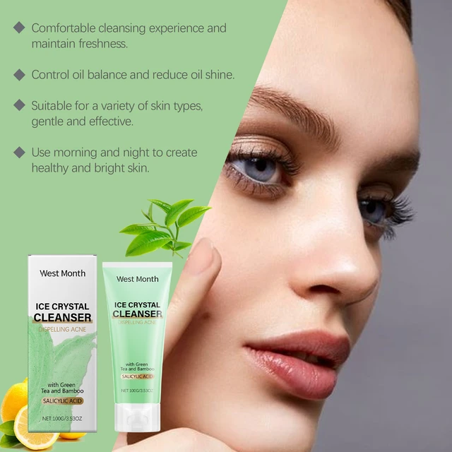 Alt view image 2 of 5 - West Month Acne Care Face Wash Deep Pore Cleansing Refreshing Hydrating Non-Tight Moisturizing Formula