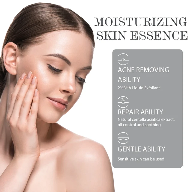 Alt view image 4 of 6 - Salicylic Acid Facial Essence Hydrating Serum for Soft Smooth Skin