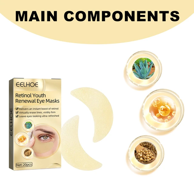Alt view image 5 of 6 - Retinol Eye Patch Hydrating Gentle Care for Soft Skin