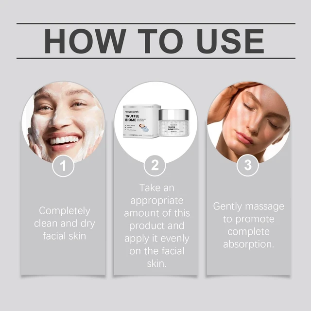 Alt view image 6 of 6 - West Month Truffle Hydrating Facial Essence Cream with Moisturizing Properties