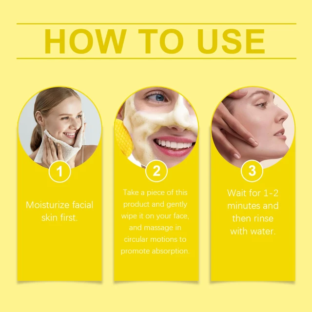 Alt view image 6 of 6 - Brightening & Hydrating Skin Care, Turmeric Facial Cleansing Pads - Gentle Exfoliation