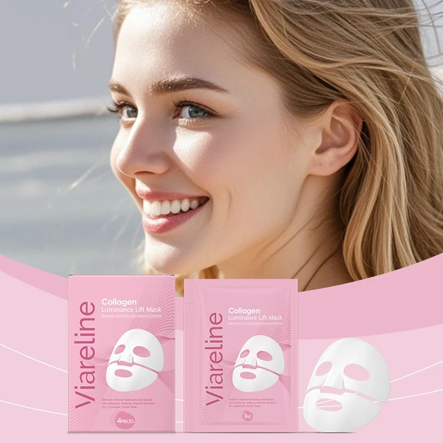 Main image of Revitalizing & Nourishing Formula, Collagen Hydrating Face Mask - 3-in-1 Soft