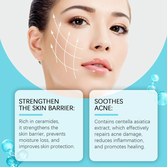 Alt view image 3 of 5 - Centella Asiatica Repairing Moisturizer Gentle Hydrating Facial Cream for Daily Skin Care