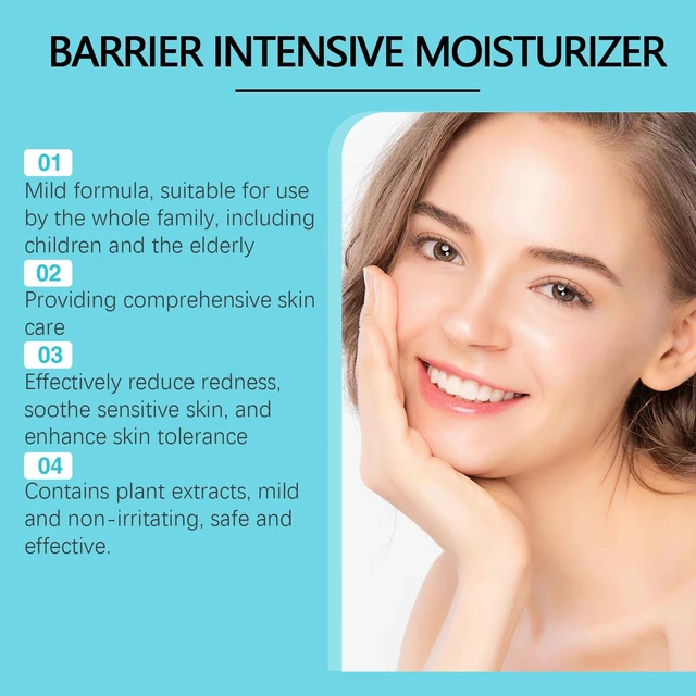 Alt view image 2 of 5 - Centella Asiatica Repairing Moisturizer Gentle Hydrating Facial Cream for Daily Skin Care