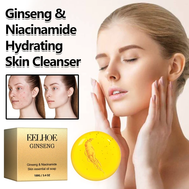 Alt view image 2 of 6 - Hydrating & Cleansing, Acne Fading, Ginseng Oil Soap for Skin Barrier Repair