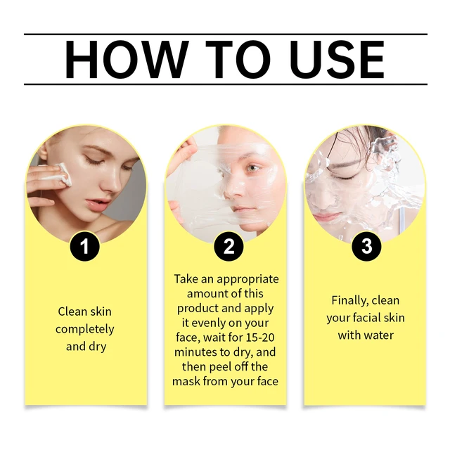 Alt view image 6 of 6 - Non-Tight Moisturizing Skin Tone Enhancer, Gentle Tear Mask - Hydrating & Brightening Facial Care