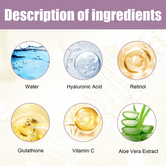 Alt view image 5 of 6 - Nourishing Smooth Skin Anti-Wrinkle Essence, Firming & Reducing Fine Lines, Retinol Serum for Face