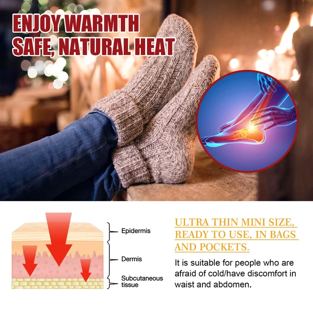 Alt view image 4 of 6 - Portable Disposable Foot Warming Pads