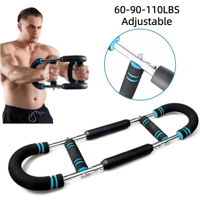 Alt view image 3 of 7 - Twister Arm Trainer Adjustable Chest Exerciser Upper Body Workout Men Women Home