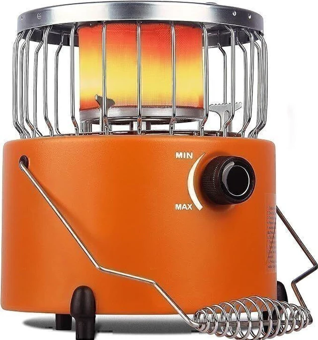Main image of Portable Butane Heater Tent Stove for Cooking Camping Ice Fishing Safe Heat