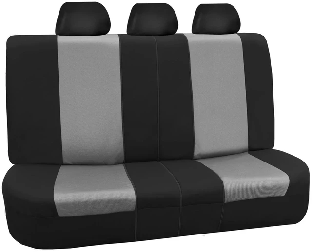 Main image of Breathable Twill Rear Bench Car Seat Cover Split 60/40 Protector For Honda