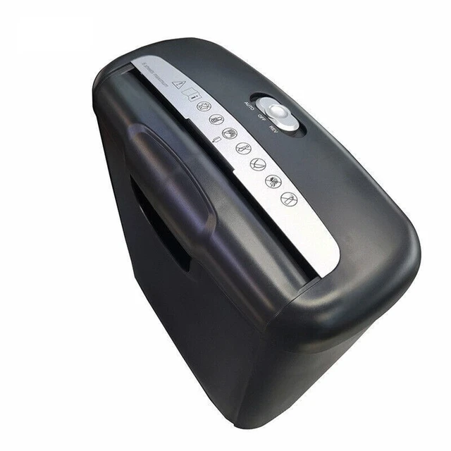 Alt view image 4 of 5 - 6-Sheet Strip-Cut CD and Credit Card Shredder 10L for Home and Office Safety