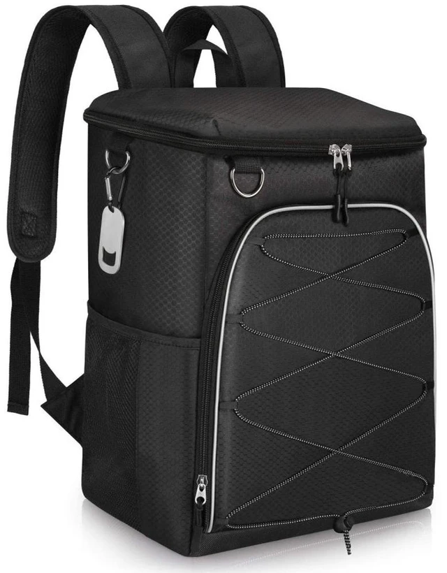 Main image of 35L Insulated Cooler Backpack Leakproof Soft Cooler Bag for Lunch Picnic Fishing