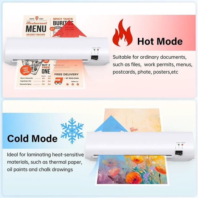 Alt view image 3 of 7 - 100pcs Laminating Sheets A4/A5/A6 Thermal Laminating Machine for School Office