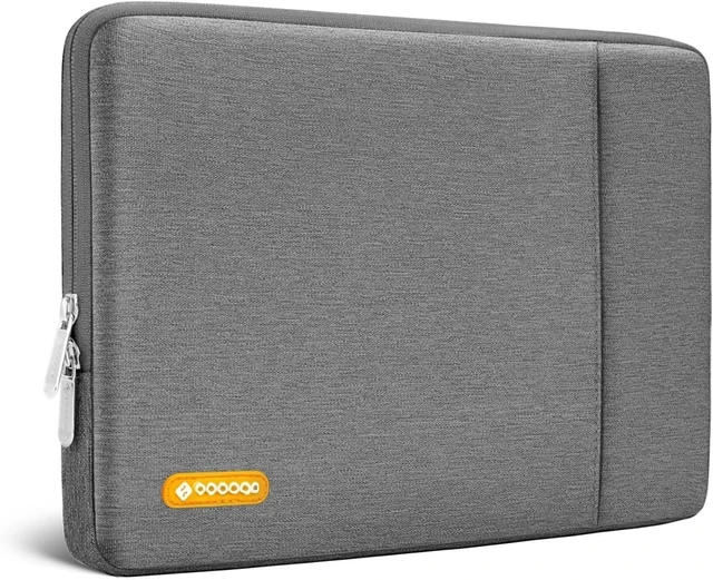 Alt view image 2 of 7 - 13.3" Laptop Sleeve Case Bag Shockproof Cover Pouch for MacBook Air Pro Dell HP Gray
