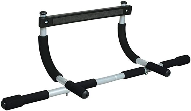 Alt view image 3 of 7 - Pull Up Bar for Doorway Heavy Duty Adjustable Chin Up Bar Home Gym Workout 330lb