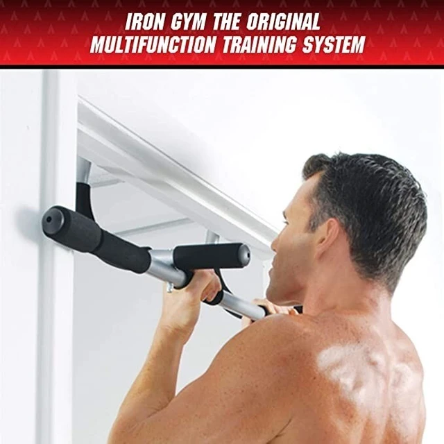 Alt view image 5 of 7 - Pull Up Bar for Doorway Heavy Duty Adjustable Chin Up Bar Home Gym Workout 330lb