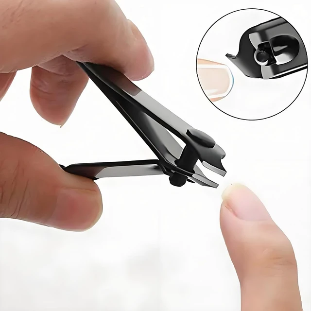 Alt view image 3 of 7 - Nail Clippers for Men Women, 3 PCS Nail Clipper Set, Premium Toenail Clippers, F