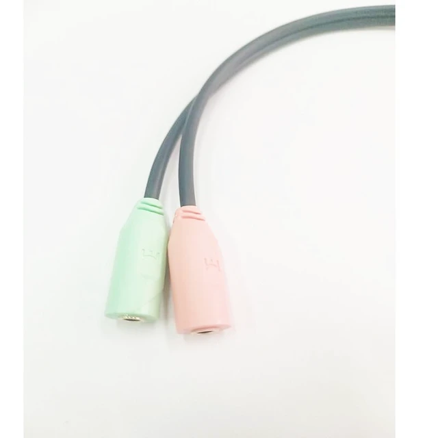 Alt view image 4 of 7 - 3.5mm AUX Audio Earphone Splitter 1 Male to 2 Female Gold Plated Headphone Cable