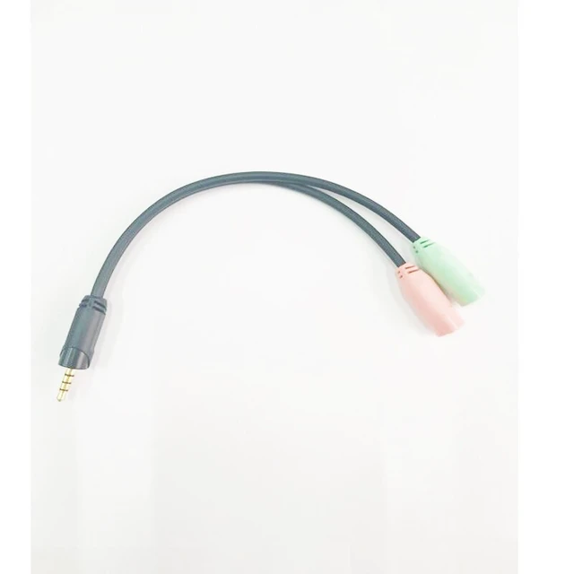 Alt view image 3 of 7 - 3.5mm AUX Audio Earphone Splitter 1 Male to 2 Female Gold Plated Headphone Cable
