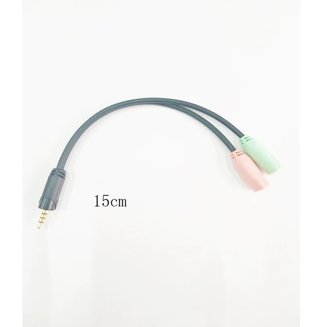 Alt view image 6 of 7 - 3.5mm AUX Audio Earphone Splitter 1 Male to 2 Female Gold Plated Headphone Cable