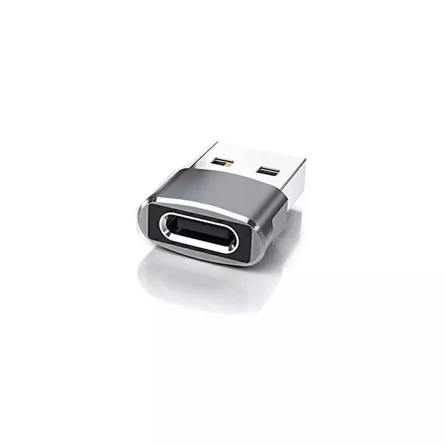 Alt view image 3 of 7 - USB C Female to USB A Male Adapter Converter for iPhone 17 Samsung GPS Universal