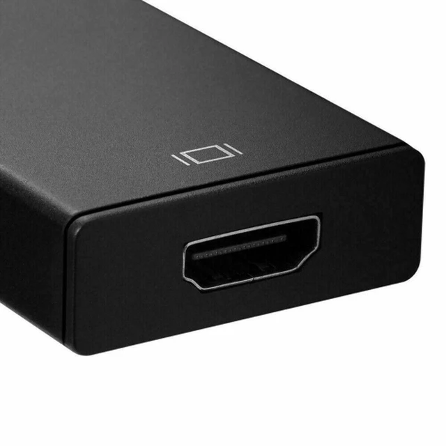 Alt view image 2 of 7 - VGA Analog to HDMI Digital Audio Video Converter Adapter Cable for PC Laptop TV