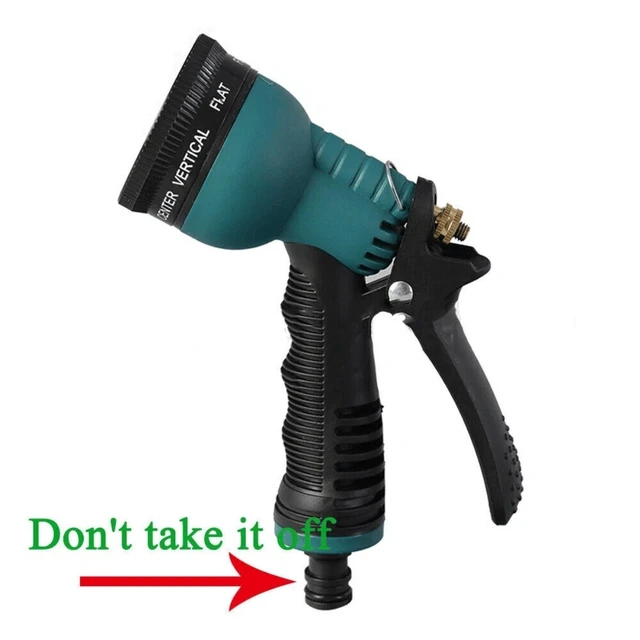 Alt view image 5 of 6 - 2 Pack Garden Hose Nozzle Sprayer Adjustable 8 Patterns Heavy Duty for Hose USA