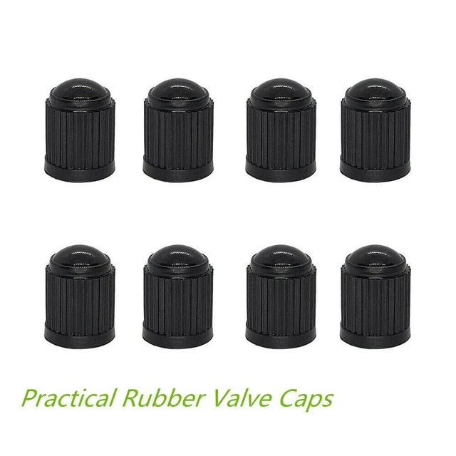 Alt view image 2 of 2 - 100 Pcs Plastic Tire Valves Air Dust Cover Stem Cap for Wheel Car SUV Bike