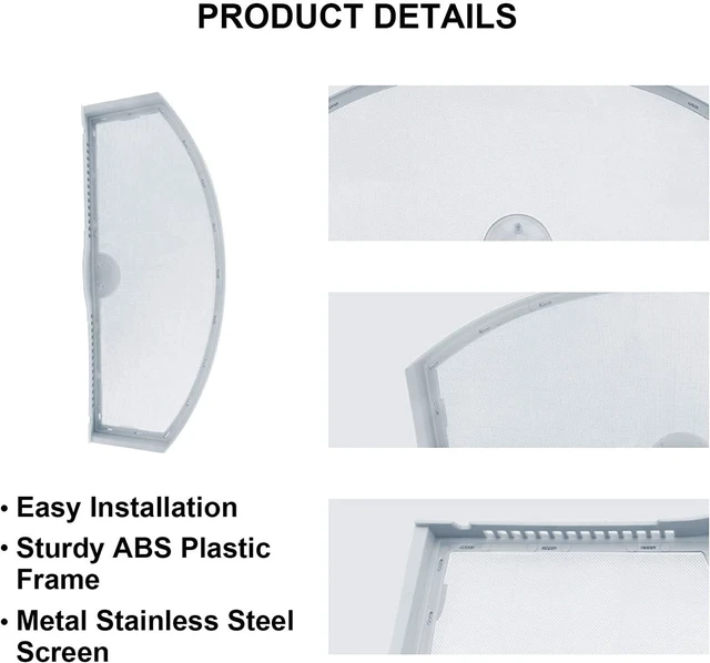 Alt view image 2 of 7 - WE03X23881 Dryer Lint Filter Screen for GE Hotpoint AP6031713 PS11763056 NEW