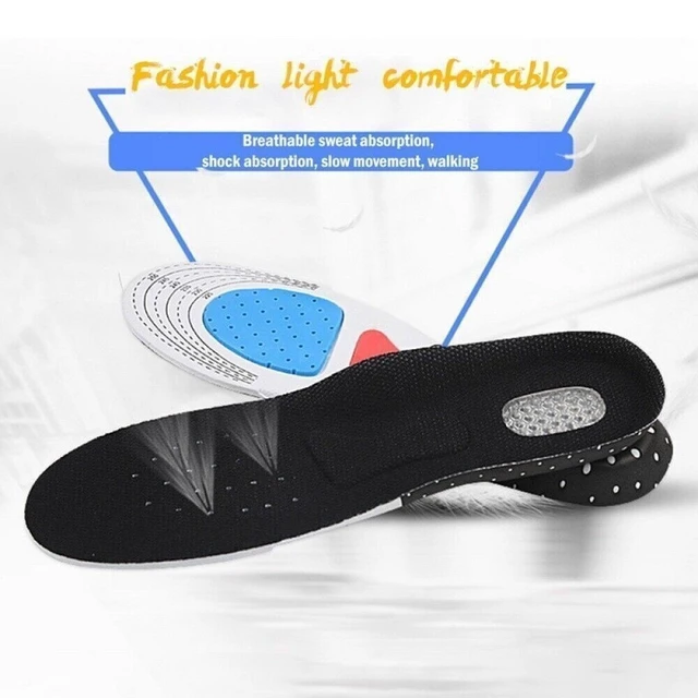 Alt view image 6 of 7 - Orthotic Insoles for Arch Support Flat Feet Plantar Fasciitis Back & Heel Pain