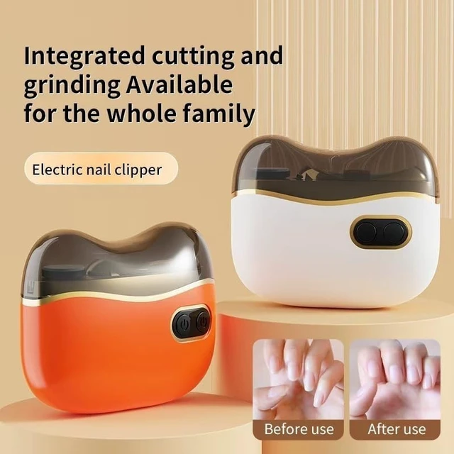 Alt view image 3 of 7 - Automatic Electric Toe Nail Clippers Grinder for Thick Nails Seniors LED Light
