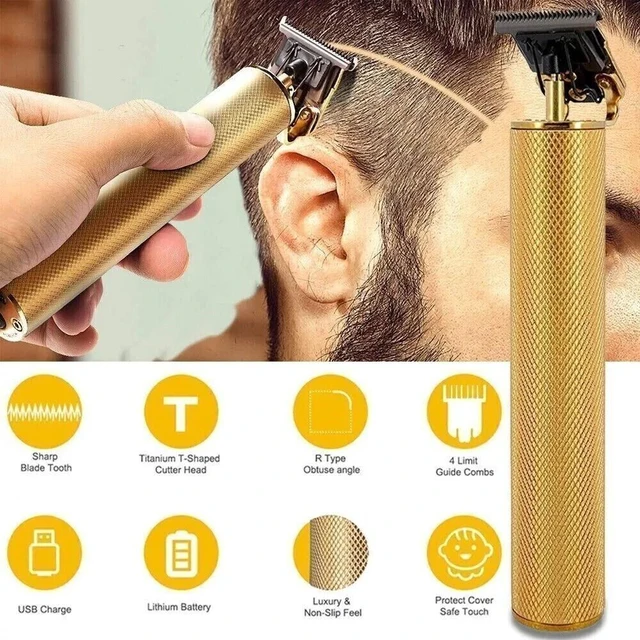 Alt view image 3 of 7 - Rechargeable Hair Clippers Trimmer Cutting Beard Cordless Barber Shaving Machine