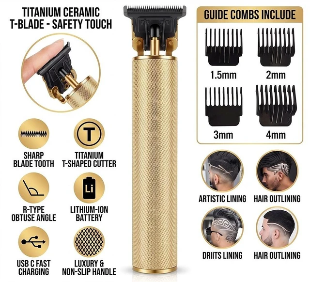 Alt view image 5 of 7 - Rechargeable Hair Clippers Trimmer Cutting Beard Cordless Barber Shaving Machine