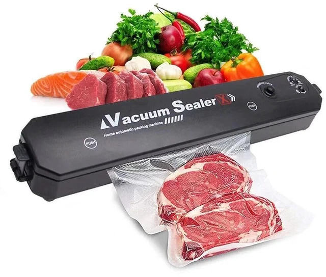 Alt view image 5 of 7 - Auto Vacuum Sealer Machine Food Preservation Storage Saver Automatic w/ Seal Bag