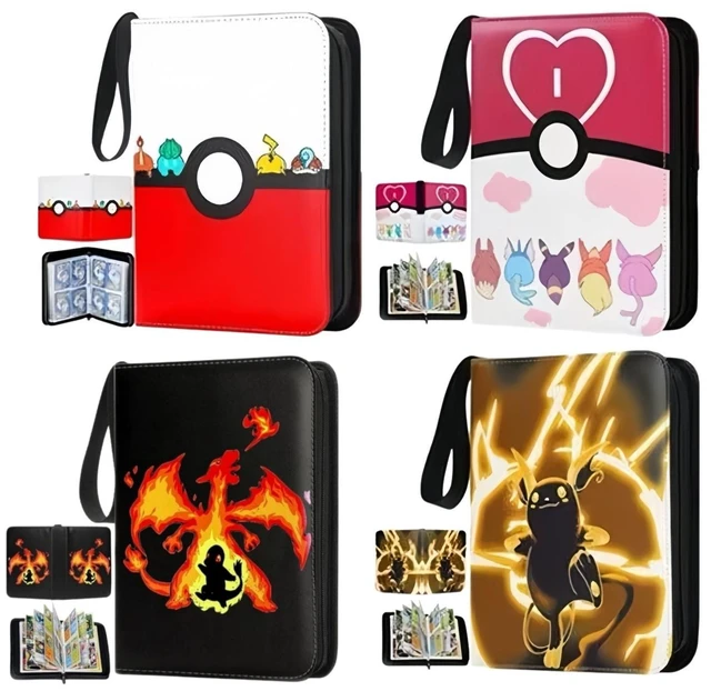 Alt view image 2 of 7 - 4 Pocket Trading Card Binder Holder Fits 400 Cards Premium Sleeves Album TCG USA