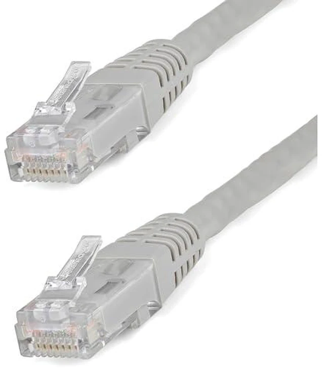 Main image of 3PC 3.2ft CAT5e Gigabit Cable 650MHz 100W PoE++ RJ45 UTP Molded UL TIA Certified