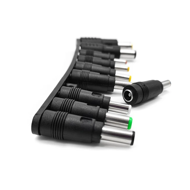 Alt view image 5 of 6 - 10 PCS Universal 5.5 x 2.1 mm DC Connector Jack Power Adapter | Laptop Charger Tips, Barrel Supply Plugs for Laptop Charger, Led Strip, Webcam, Router